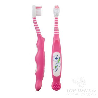 Thienel Baby dětský zubní kartáček 0-3 roky (RŮŽOVÝ)