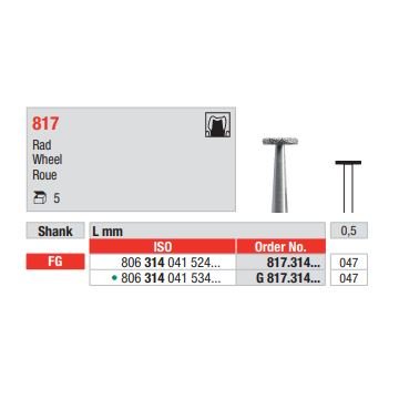 Diamant FG 817.047G (5ks/bal)