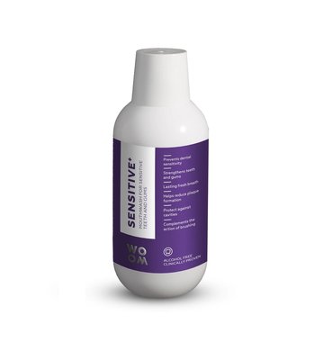 WOOM SENSITIVE+ płukanka 500ml alcohol Free