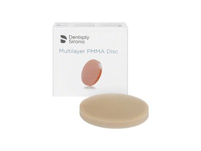 Dentsply Sirona multilayer PMMA disk 98mm - Barva: C3, Velikost: 98x12 mm