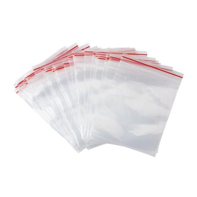 Sáček se zipem, 40 x 60 mm, 100 ks