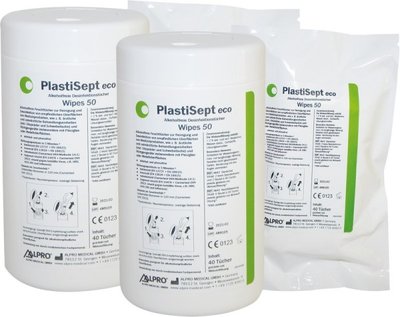 PlastiSept eco Wipes 50