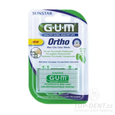 GUM Orthodontic vosk na rovnátka MINT