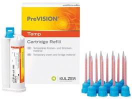 PreVISION® Temp - Refill Packung 50 ml Doppelkartusche A3, 12 Mixing Tips