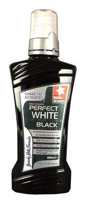 Beverly Hills Formula Perfect White Black ústní voda 500 ml