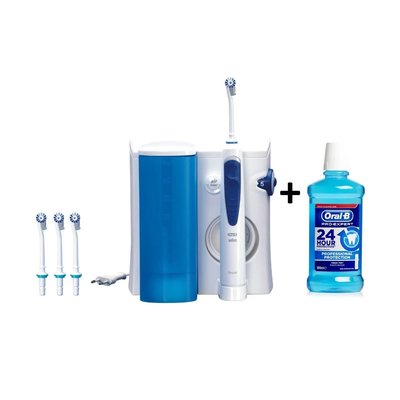 Braun Oral-B Oxyjet MD20 ústní sprcha + ústní voda Oral-B