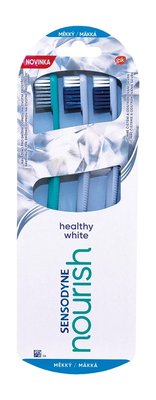 Sensodyne Nourish Healthy White zubní kartáček 3 ks