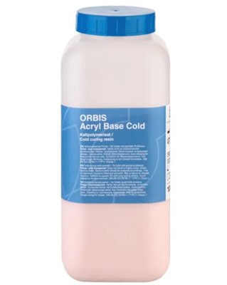 ORBIS Acryl Base Cold akrylový plast na protézy liquid , růžový 1000g
