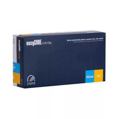 Rękawice EASYCARE nitrylowe 100szt niebieskie rozmiar M