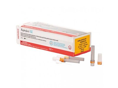 Septoject XL - jehly, G30/0,4x25mm