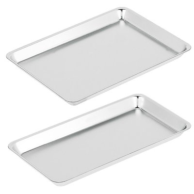 Tác na nástroje nerezový 2737-1, 2737-2 ASA DENTAL - Maxi Inox Tray 150×200mm