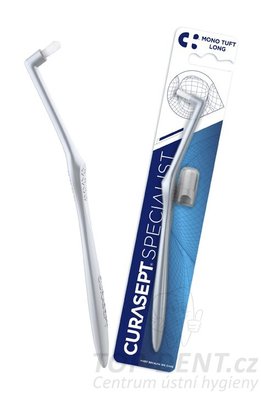 Curasept Mono Tuft jednosvazkový zubní kartáček 9mm (long)