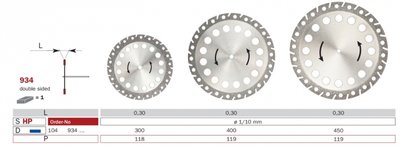 Diaswiss 934, 1ks/balení - 400 mm