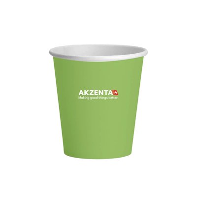 Akzenta Prime One Cups Fresh Green jednorázové papírové kelímky 50 ks