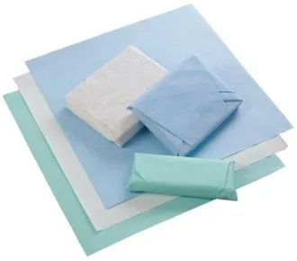Sterilizační papír 40x40cm bílý, 500ks