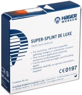 Super-Splint De Luxe 4mm, 50cm