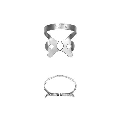 Satin Steel spona s křidélky č.2