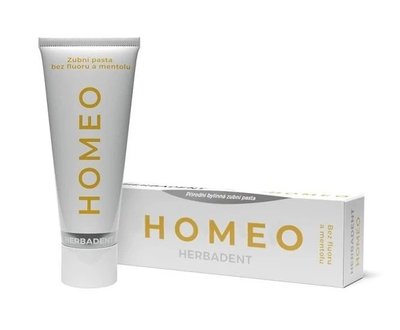 Herbadent Homeo přírodní bylinná zubní pasta 75 g