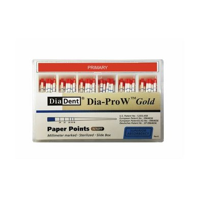 Čepy Papírové Dia-ProW Gold medium, 100ks