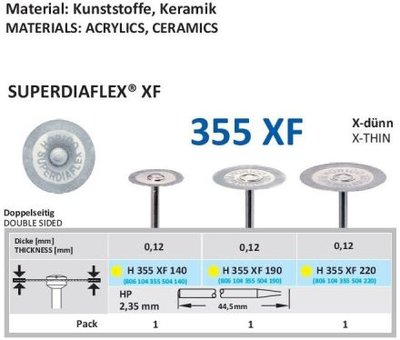 HORICO Superdiaflex obojstranný XF 22/0,15 mm