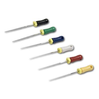 HS-Endoflex K-Feilen ISO 25/25 mm červený ruční 6 ks QQ