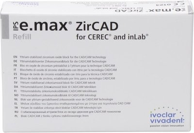 IPS e.max ZirCAD MT Multi for CEREC/inLab