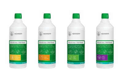 MediClean 110 Floor 1 l - białe kwiaty