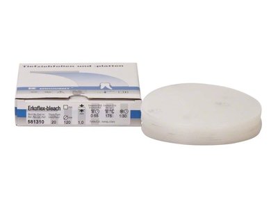 Erkoflex Bleach - fólie Ø 120mm, tloušťka 1 mm, 20ks