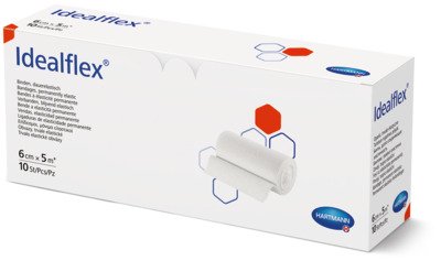 Idealflex pružné obinadlo 6 cm × 5 m 10 ks
