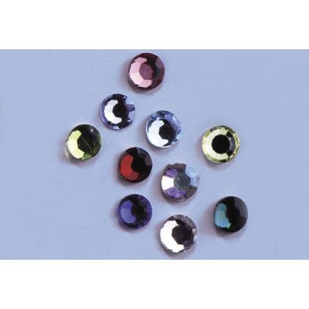 Šperk KAMÍNKY ozdoba na zuby pr. 2 mm BÍLÝ/diamant 1ks