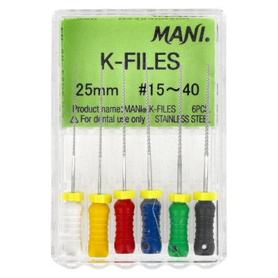 Pilniki K-Files 6 szt. MANI - 06