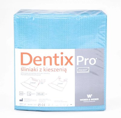 ŚLINIAKI Z KIESZENIĄ WEBER 50 SZT./OP. - WARIANTY