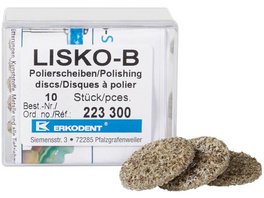 Lisko-B - Packung 100 Stück unmontiert, 4 Stützscheiben