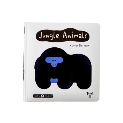 Zvířátka z džungle - kontrastní knížka