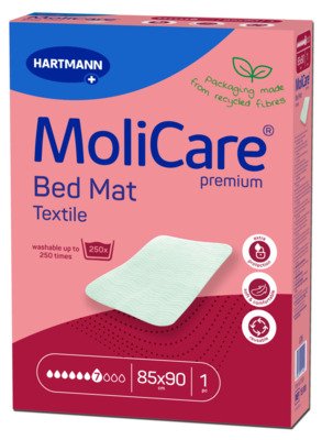 MoliCare Bed Mat Textile 7 kapek 85 x 90 cm 1 ks