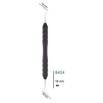 Nástroj na odstranění gutaperči Terauchi, 18 mm, vlevo/vpravo