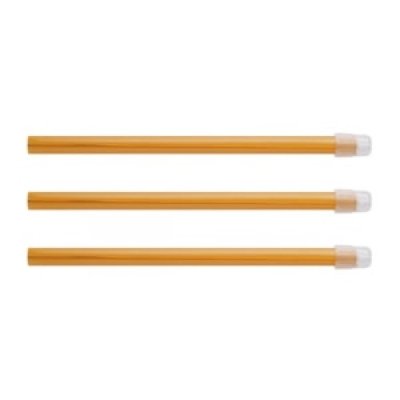 EURONDA Savky s odnimatelnou koncovkou 15 cm, 100 ks, oranžové