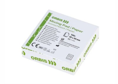 ORBIS Míchací podložky, protiskluzový papír, 50x50mm 100listů
