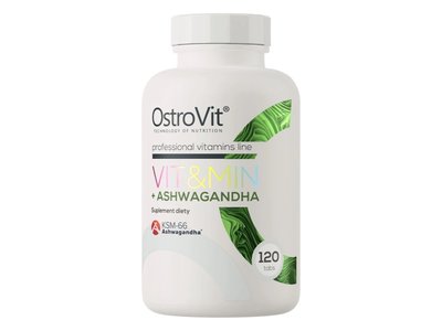 OstroVit - VIT&MIN + Ashwagandha, 120 tablet