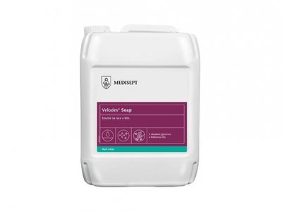 Velodes Soap - emulze pro mytí rukou a těla, 5l