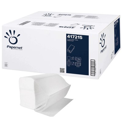 Papernet papírové ručníky ZZ bílé