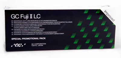 GC Fuji II LC Improved 3-2 - 3x15g + 2x6,8ml