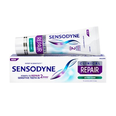 Sensodyne Clinical Repair Active Clean zubní pasta 75 ml