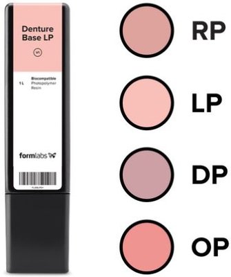 Form 3 Denture Base RP (Reddish Pink)