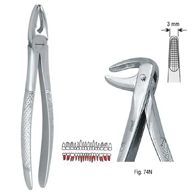 Extrakční kleště 74N na dolní kořeny