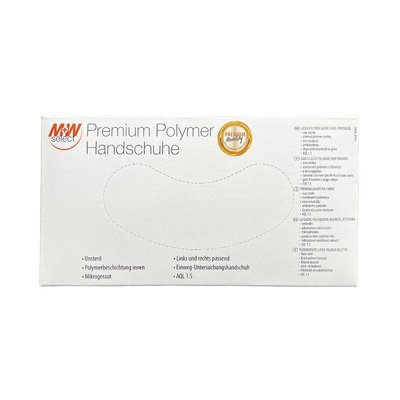 M+W Rukavice Polymer Premium bez pudru