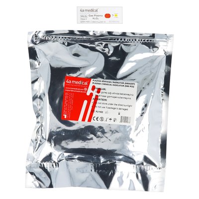 Plazmowe testy kontroli sterylizacji 500 szt. 4a Medical