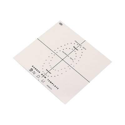 Fit Kofferdam šablona 1ks