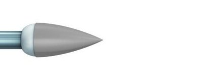 Leštící guma plamen D22mm 040, 94010F