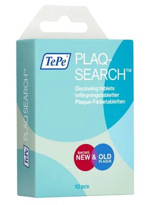 TePe PlaqSearch indikace plaku, 10 tablet